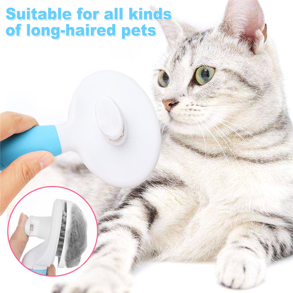 Pet Hair Brush Remover Tool Cat Dog Grooming Dematting Comb Needle Reduce Lint