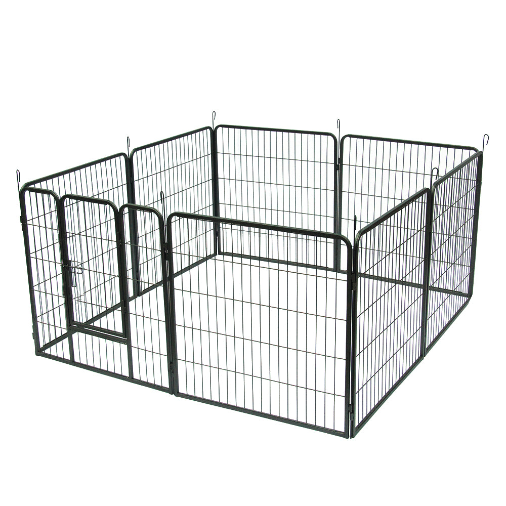 31.5" Dog Pet Playpen Heavy Duty Metal Exercise Fence Hammigrid 8 Panel