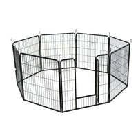 31.5" Dog Pet Playpen Heavy Duty Metal Exercise Fence Hammigrid 8 Panel