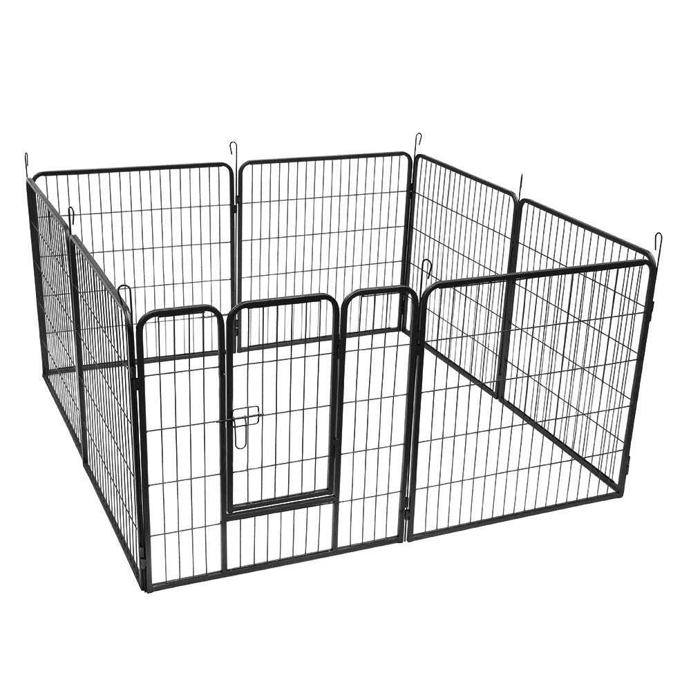 31.5" Dog Pet Playpen Heavy Duty Metal Exercise Fence Hammigrid 8 Panel