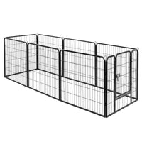 31.5" Dog Pet Playpen Heavy Duty Metal Exercise Fence Hammigrid 8 Panel