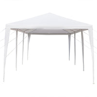 3*9m Non-Cloth PE Cloth Plastic Sprayed Iron Pipe Outdoor Party Tent White