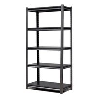 5-Tier Adjustable Metal Shelving Unit, Heavy Duty Shelving Utility Rack for garage Basement Kitchen Pantry Closet  31.5"W x 15.7"D x 63"H