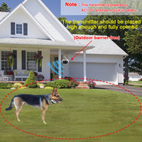 Wireless Dog Fence Pet Containment System Waterproof Training Collars For 2 dogs