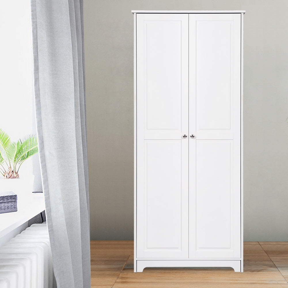 FCH Double Door Five-tier Storage Cabinet White