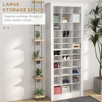 Shoe Storage Cabinet-White