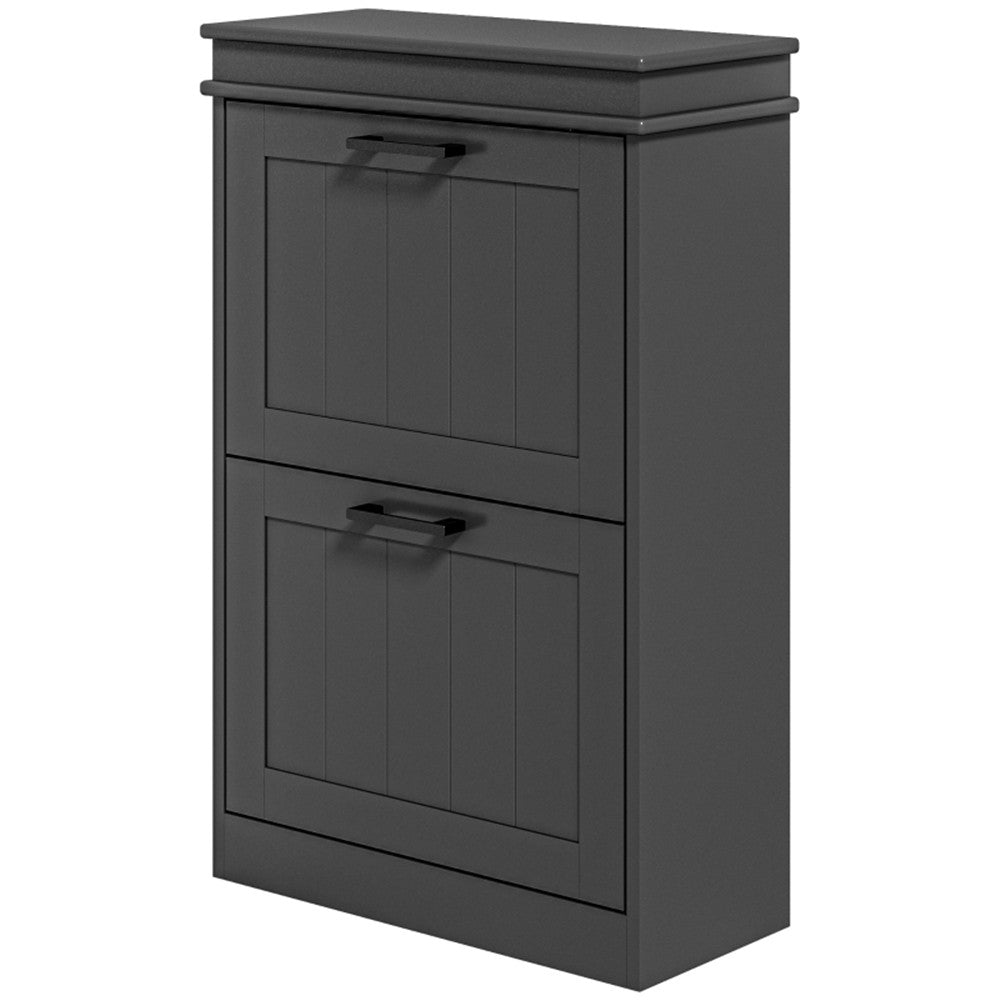 Shoe Storage Cabinet-Black