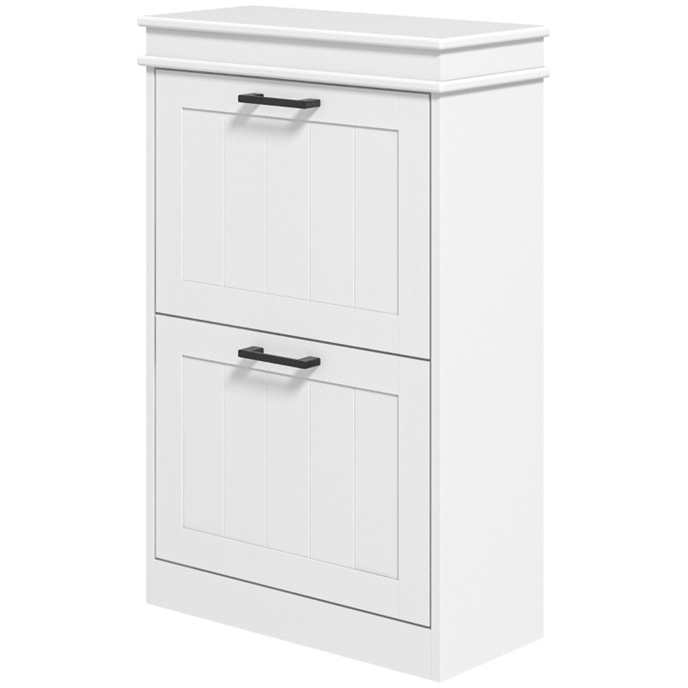 Shoe Storage Cabinet-White