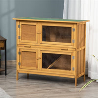 Solid Wood Rabbit Hutch