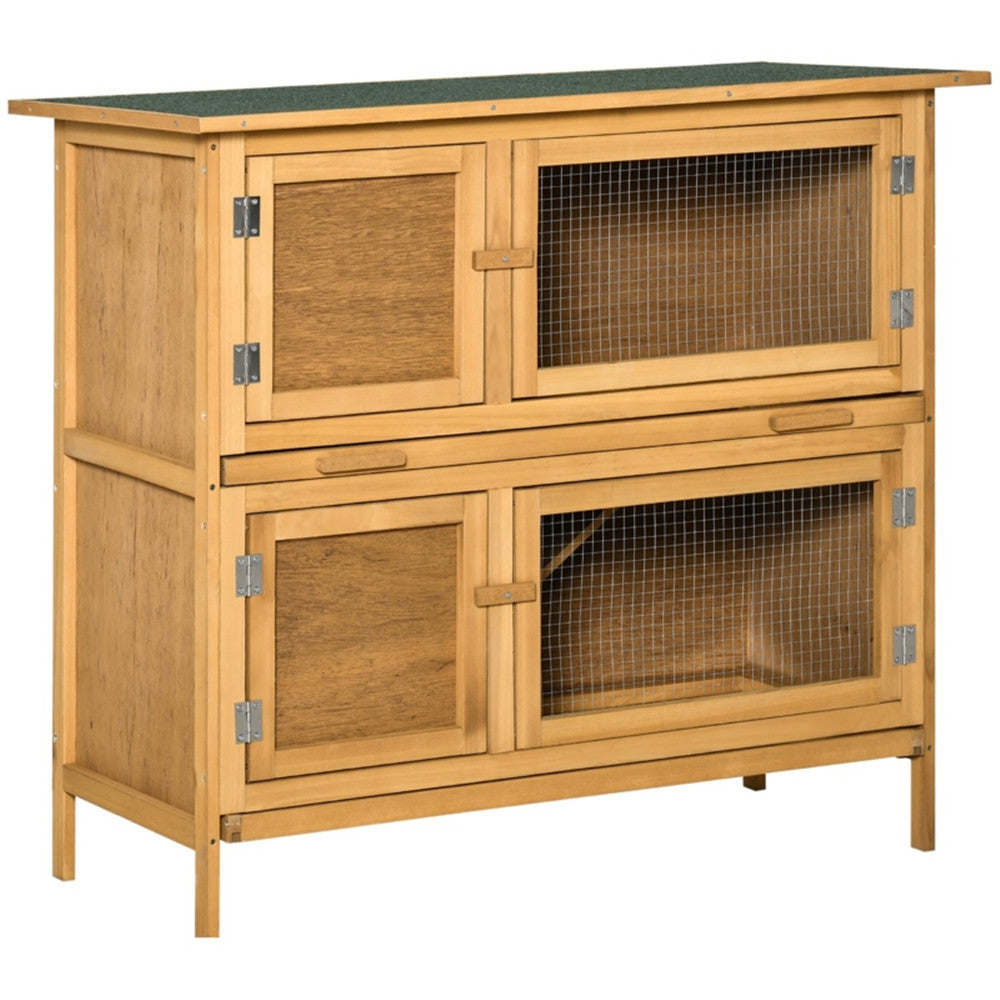 Solid Wood Rabbit Hutch