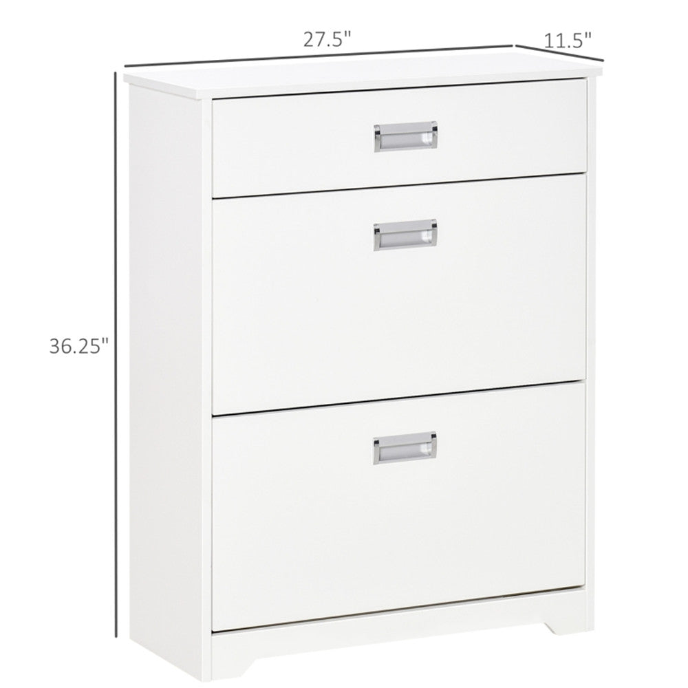 3-Drawer Shoe Cabinet