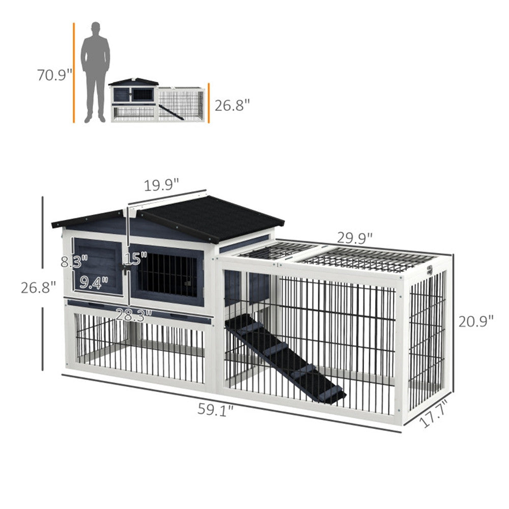 Outdoor Rabbit Hutch