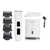 PHC-720 Low Noise Professional Pet Electric Grooming Clipper White